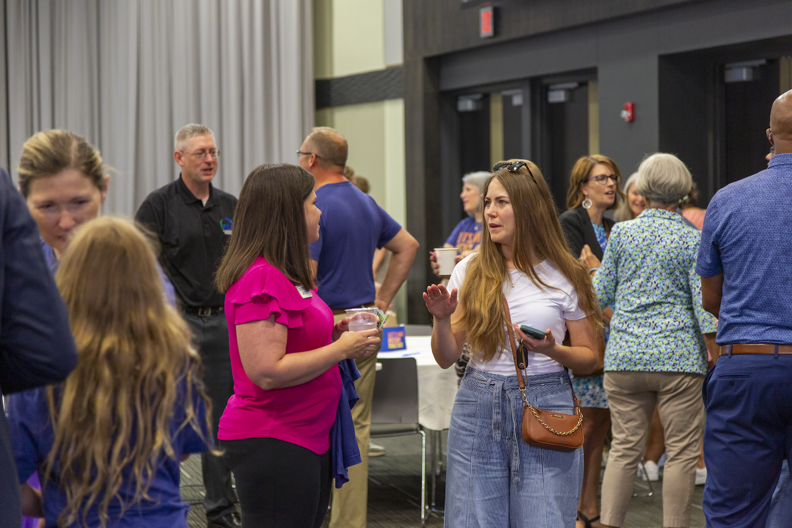 Community members talk at the kick off event for Springfield 2051.