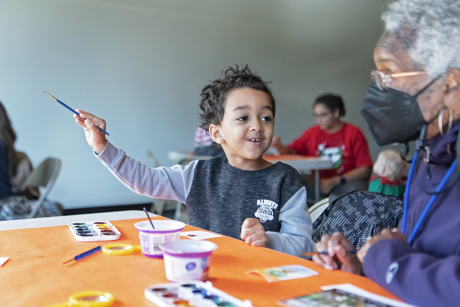 The museum offers programs for students in partnership with various organizations and the newly renovated North Wing provides space for such programs.