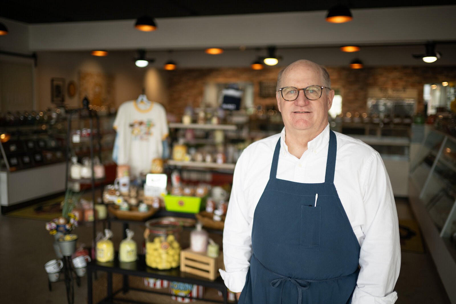 Matt Luther, owner of The Peanut Shoppe 