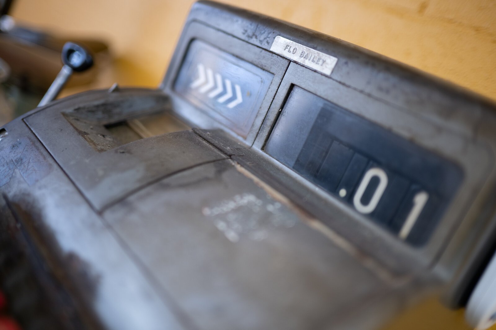 A 1940 NCR cash machine licensed to the store was still in use until the late 90s.