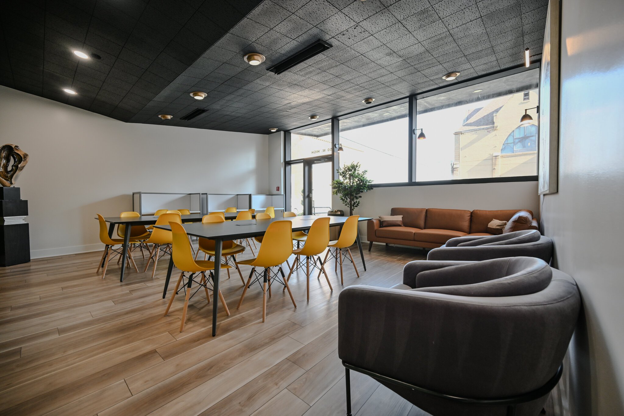 Co-working space at The Hive