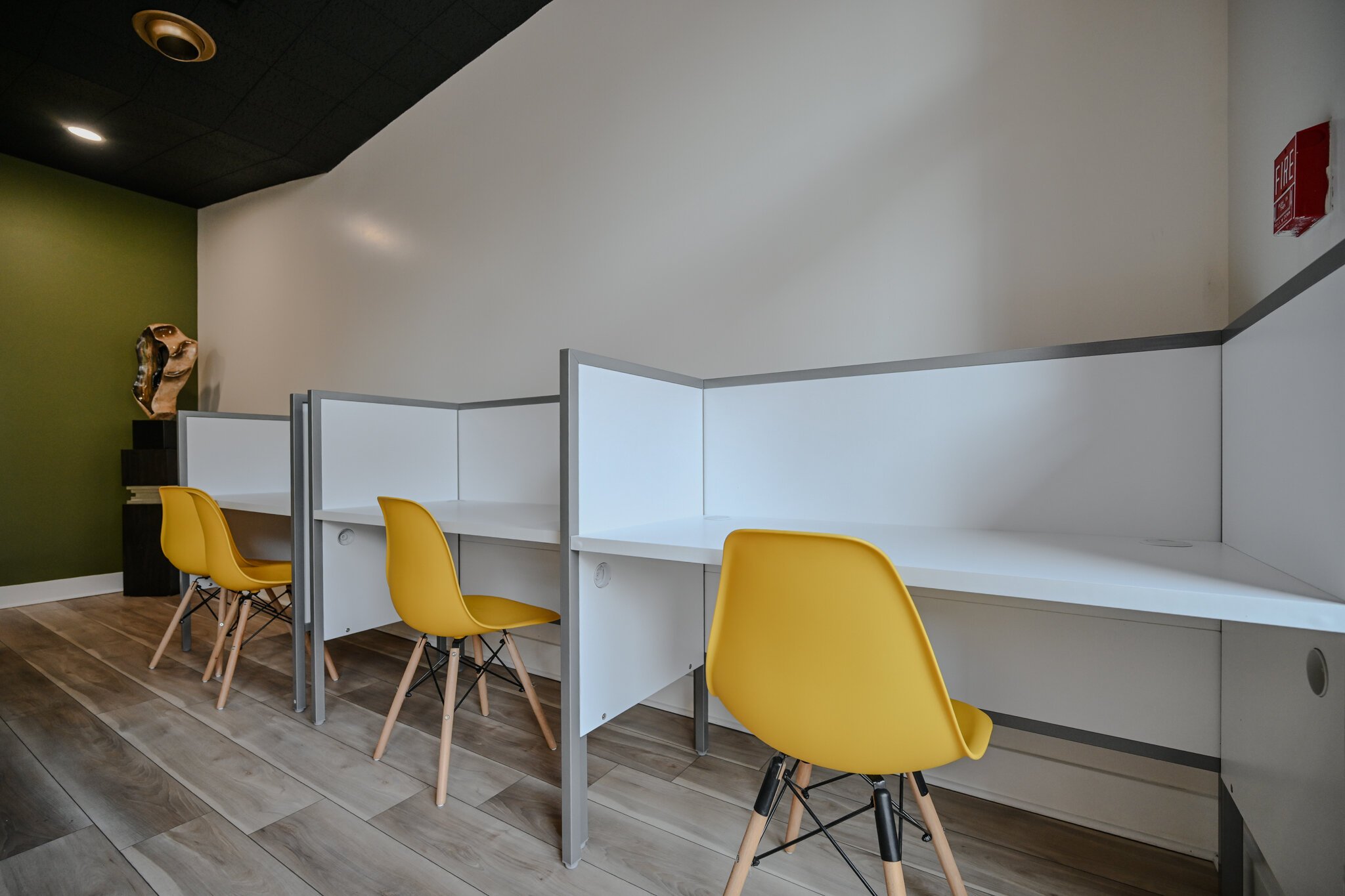Co-working space at The Hive