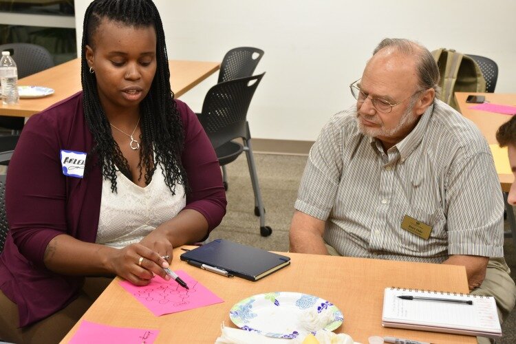 A similar gathering in Kettering encouraged residents to create community solutions. 