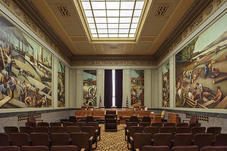 North Hearing Room, Ohio Supreme Court