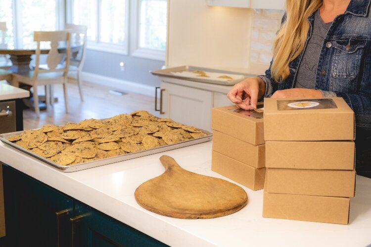 Dozens of desserts - Brittany Barlow started her business at home, but now her cookies are featured and sold at Winan's Chocolates and Coffees in Springfield.