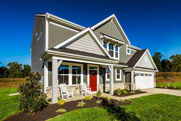 One of the home styles that can be built in Melody Parks, in the Arbor Homes phase of the development.