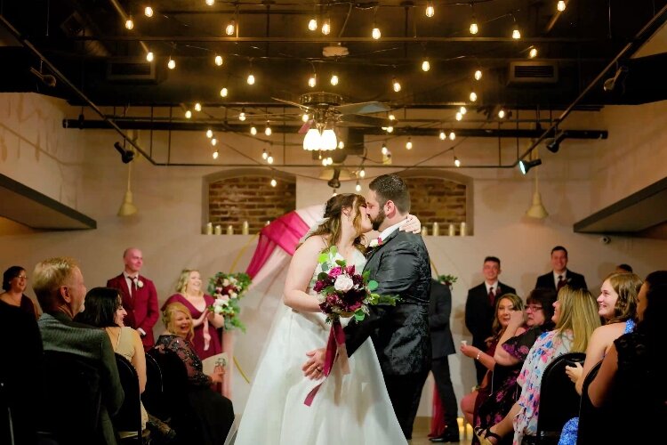 Kaitlyn Sherman-Moore and Jacob Moore recently were married at the Bushnell Event Center in Downtown Springfield.