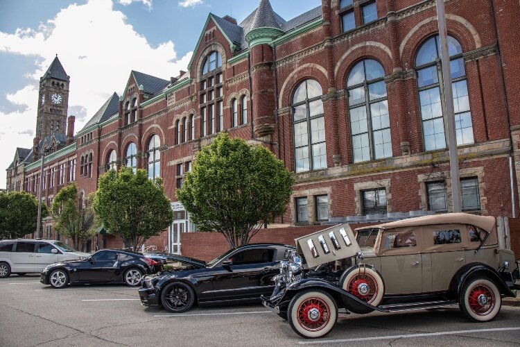 The Downtown Springfield location of Cars and Coffee provides visitors the opportunity to check out not only the event, but other shops, dining and entertainment options, including the Clark County Historical Society.