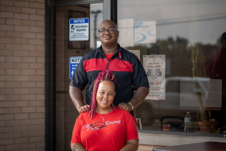 Chef Troy Wheat and his wife Nina relocated to Springfield after seeing a market for the kind of food they serve at All Seasons restaurant on Mitchell Boulevard.