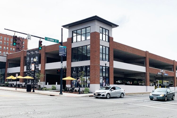 The Park at the 99 parking garage in Downtown Springfield will continue as a free parking facility through 2022.