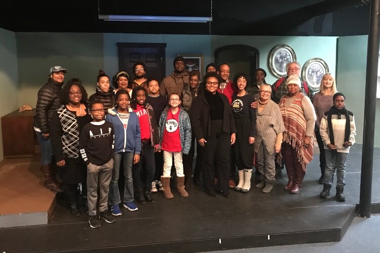 One Sunday in Birmingham's cast from its previous local production in Xenia, which included Sumayah Chappelle - Dave Chappelle's niece - as Ruby Watson. Sumayah will reprise her role in the upcoming Springfield production.