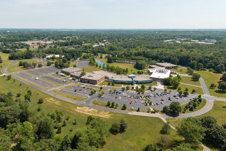 Clark State College's campus in Springfield, Ohio.