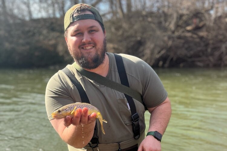 Stone Nickerson owns Leen's General Store, where anglers can find the fishing gear and advice they need to enjoy the sport Clark County.