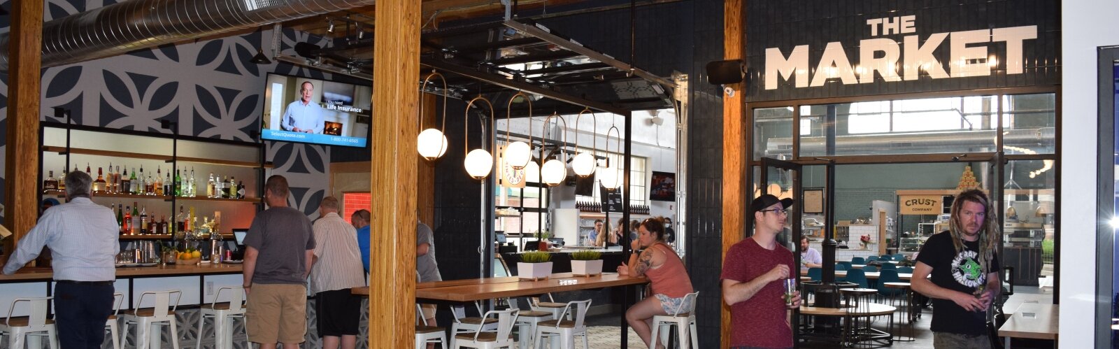 The Market Bar is one of the many new local spots open within COhatch The Market.