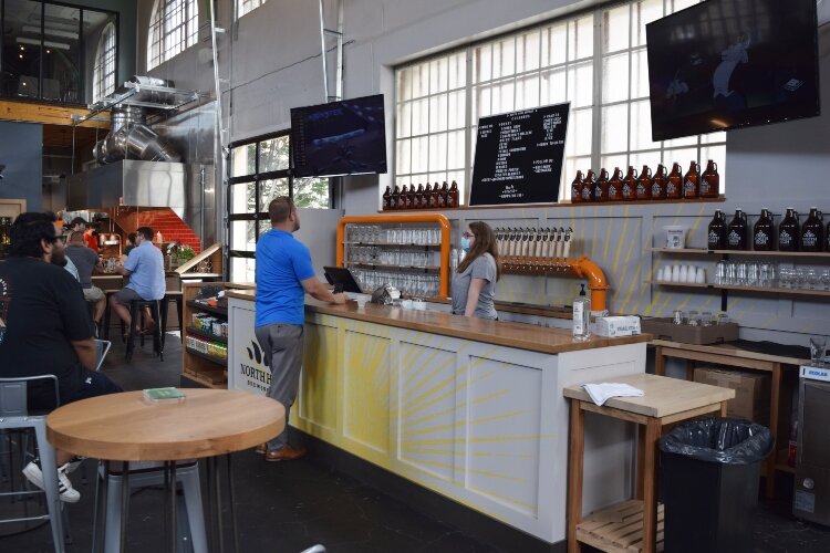 North High Brewing Taproom is the first extension of the North High Brewing Company's downtown Columbus locations.