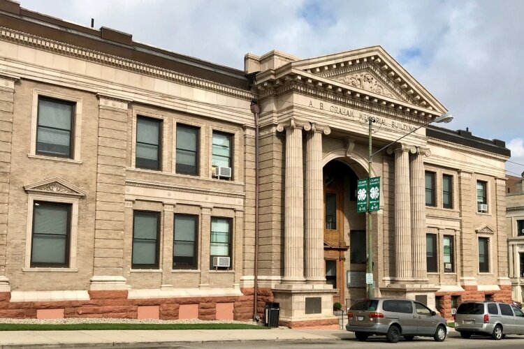Renovations to the A.B. Graham building wrapped up in 2020. The next major renovation will be the Clark County Courthouse.