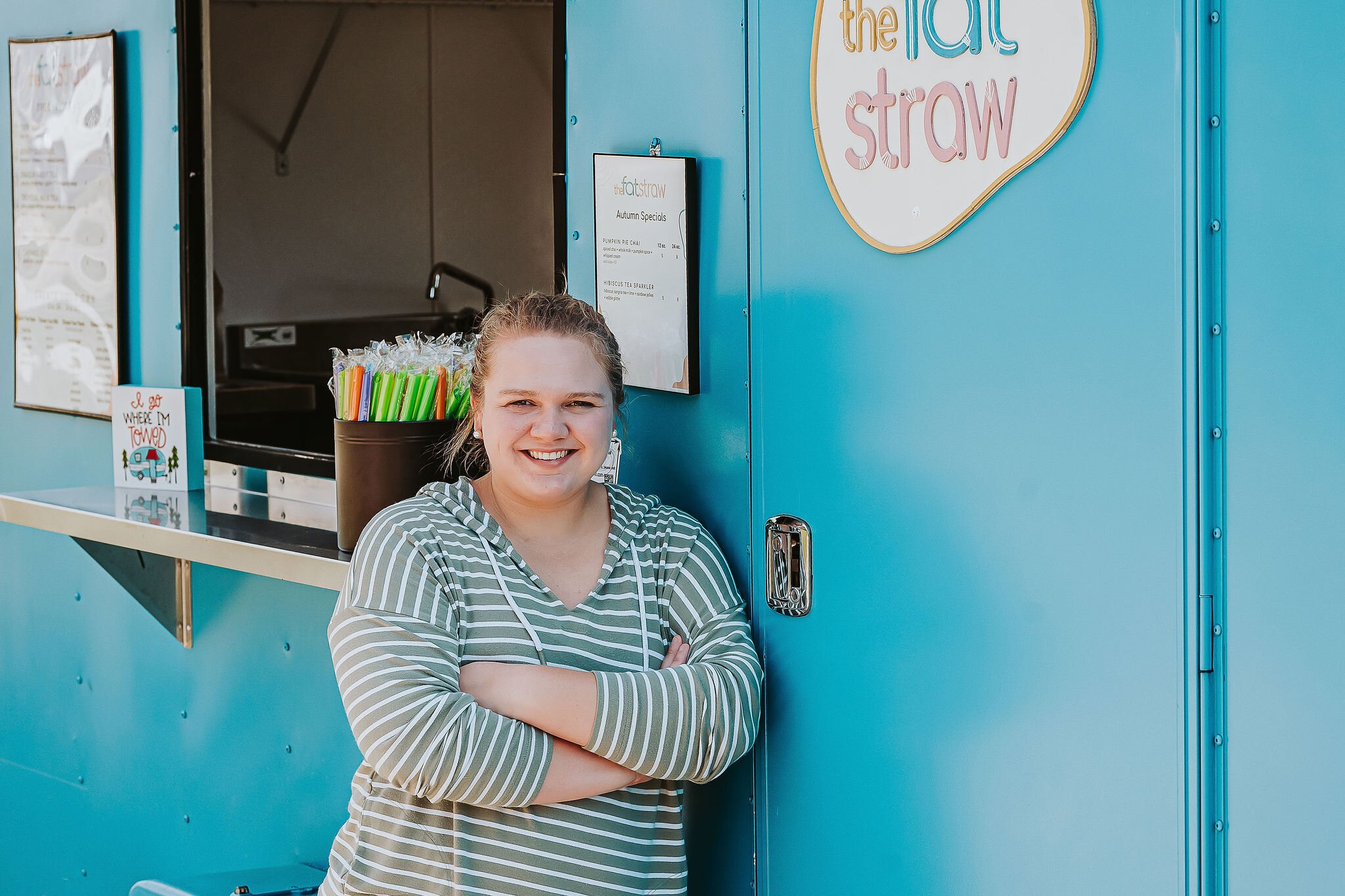 Katie Wiseman is the owner of Clark County's new boba tea truck - The Fat Straw.