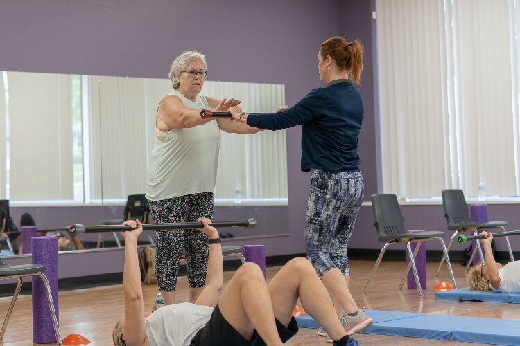 Emily Stanton started Ally Wellness to work with aging community members to help them keep their physical independence.