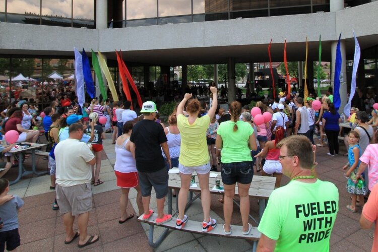 The annual Pride celebration is Equality Springfield's largest event each year.