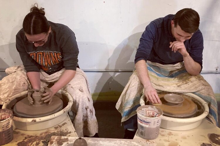 Fireside Pottery offers pottery-making classes.