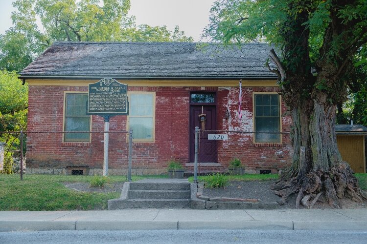 The George and Sarah Gammon House in Springfield is one of three African American-owned Underground Railroad stops in Ohio.
