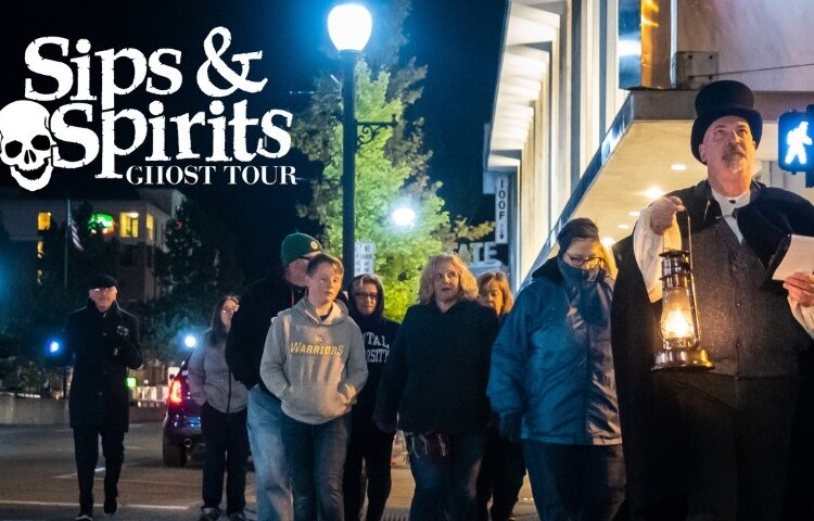 Historical tales will be part of this ghostly tour.