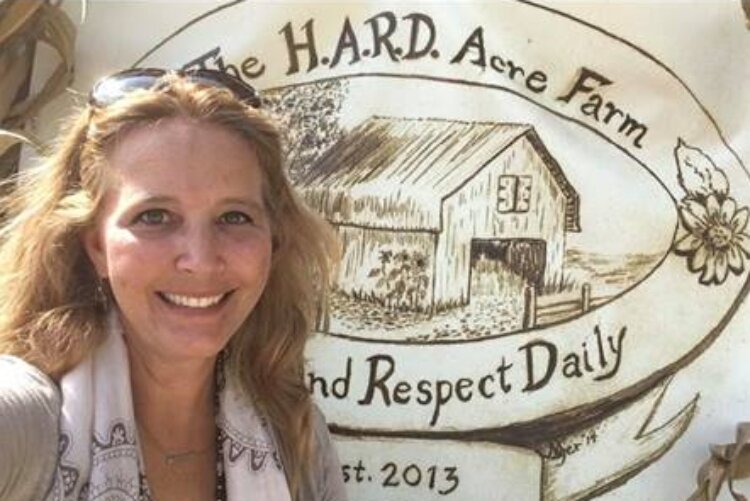 Jennifer Hardacre, owner of The H.A.R.D. Acre Farm, celebrates the 5 year anniversary of the New Carlisle business that supports adults with developmental disabilities.