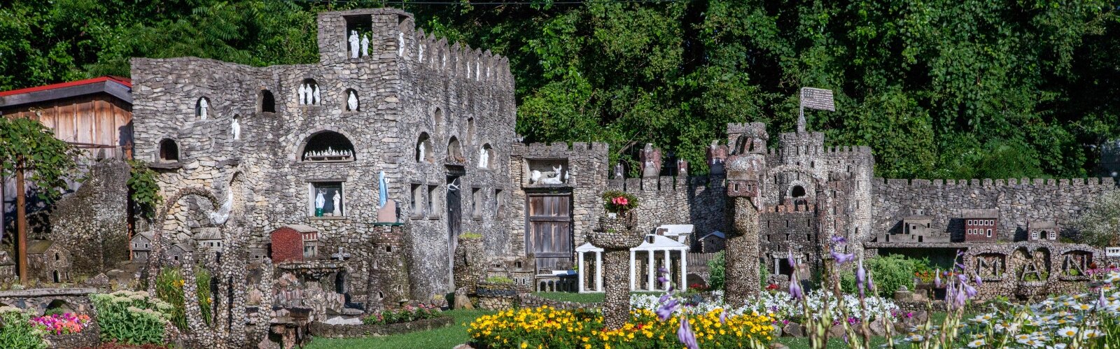 The quirky design of Hartman Rock Garden makes it a unique cultural tourism attraction right here in Springfield.