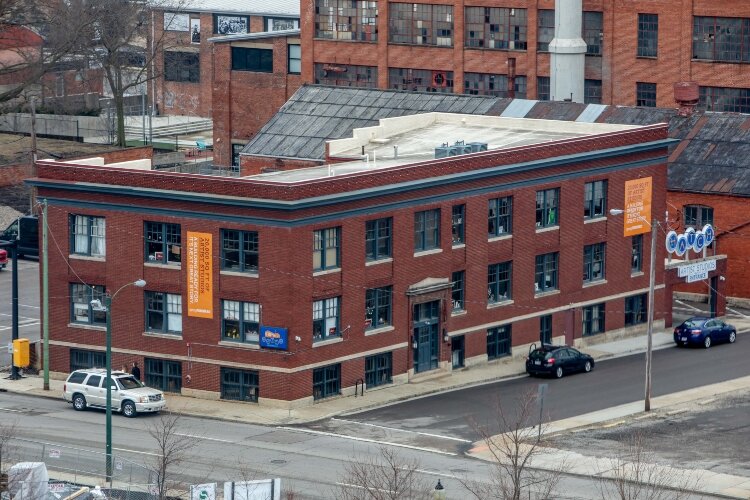 Hatch Artist Studios is housed in the former Metallic Casket Company building in Downtown Springfield.