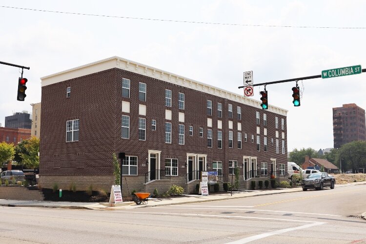 The Center Street Townes are one of a variety of development and revitalization projects throughout different parts of the city.