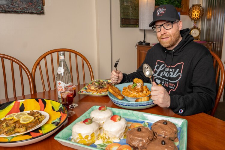 Ryan Ray, founder of the Clark County Food Fiends group on Facebook, encourages people to "embrace local" and be a champion for area restaurants.