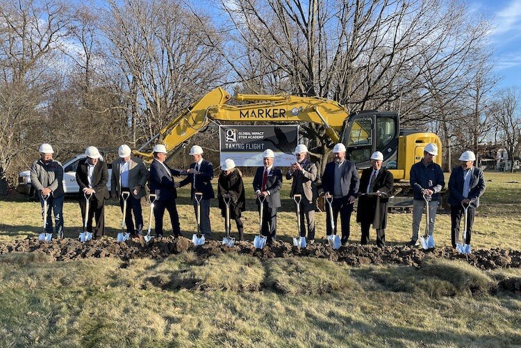 Global Impact STEM Academy's $16.9 million expansion project broke ground for its new Upper Academy facility in December and is expected to finish by July 2025.