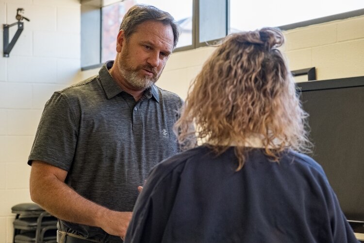 Tony Bailey serves as a jail chaplain and runs Key Vision, which provides educational and supportive programming for inmates.