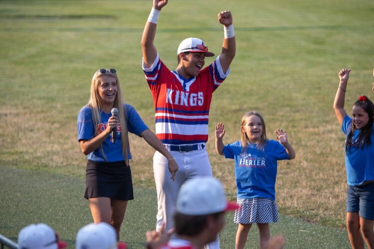 Champion City Kings players play minigames with attendees between innings, providing a personalized experience for guests - especially kids.