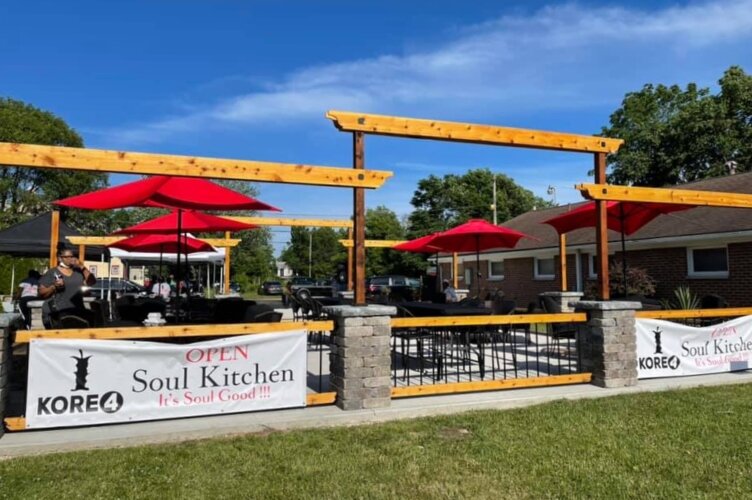 Kore 4 Soul Kitchen features outdoor patio dining and hosted a variety of wine tasting events and featured live music.
