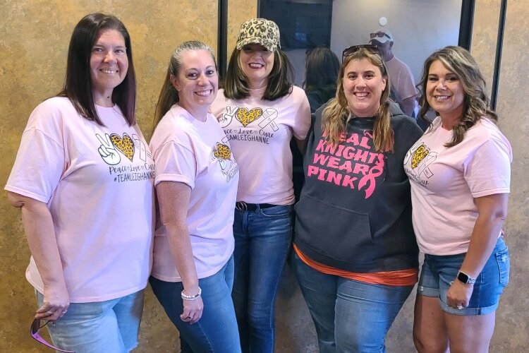 Leigh Anne Lawrence expressed her extreme gratitude for the support of her friends during her battle with breast cancer.