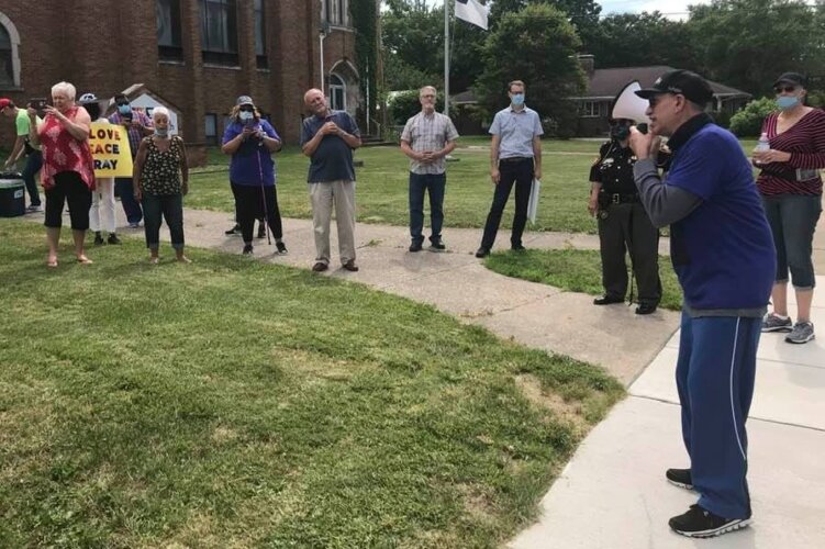 Local clergy organized a peace march across Springfield in mid-June. Some of the clergy and law enforcement leaders who attended are also part of the Law Enforcement Advisory teams.