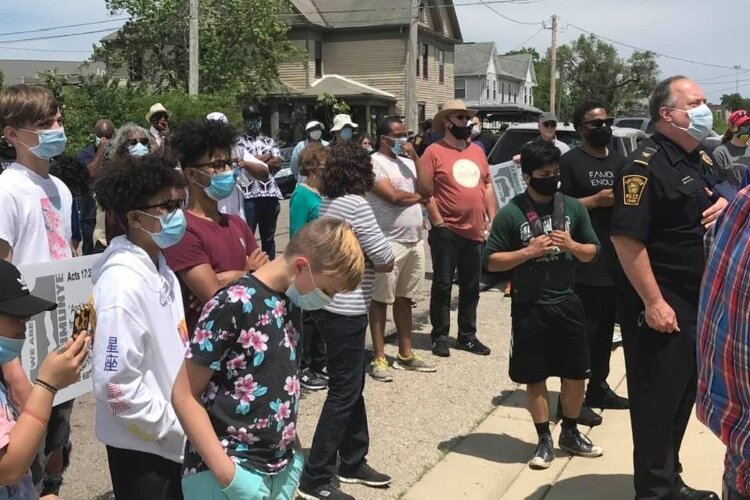 In mid-June, local clergy from across Springfield worked together in organizing a march through the city to encourage peace and inclusion, with stops at various churches to add supporters along the way.