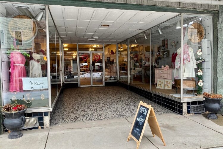 The Merchant Shops in downtown Urbana