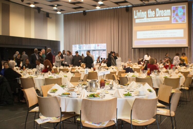 Former Living the Dream lunches to celebrate the legacy of Dr. Martin Luther King, Jr., were held in person, but this year's event will be hosted virtually.