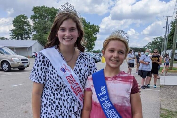 Mozie van Raaij, a 2020 Southeastern High School graduate, served as the 2020 Clark County Fair Queen.
