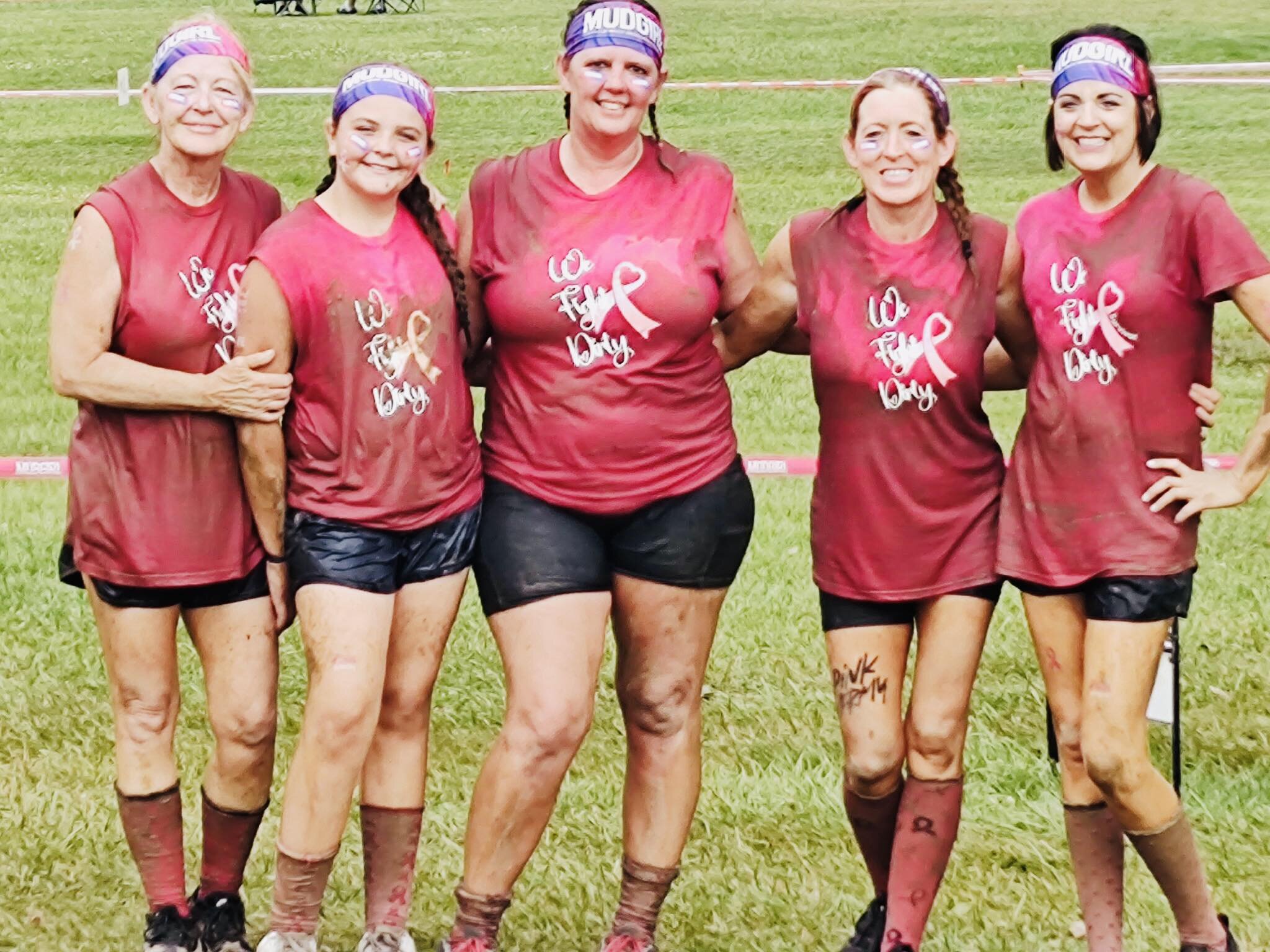 Think Pink at the Mud Run