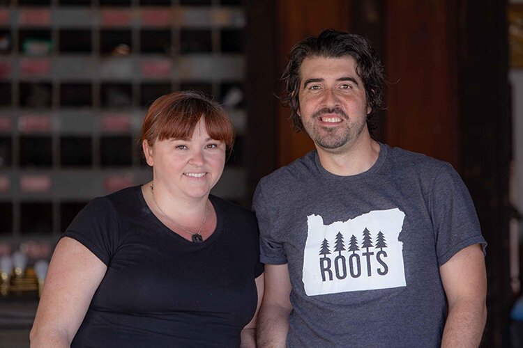 Nate and Mandie Fleming own Velarossa Designs on South Fountain Avenue.