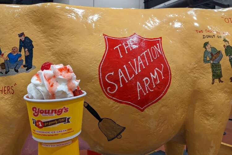 Young's Jersey Dairy is one of 19 eateries in Springfield and Clark County supporting the local organization during National Salvation Army Week celebrations.