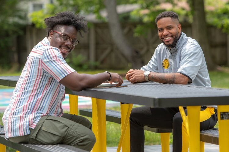 Moses B. Mbeseha and Karlos L. Marshall are the founders of The Conscious Connect, which received a $500,000 grant to improve greenspace and work toward park equity.