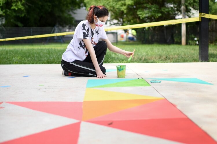 Project Jericho and The Conscious Connect have teamed up to create a new mural on Woodward Avenue.