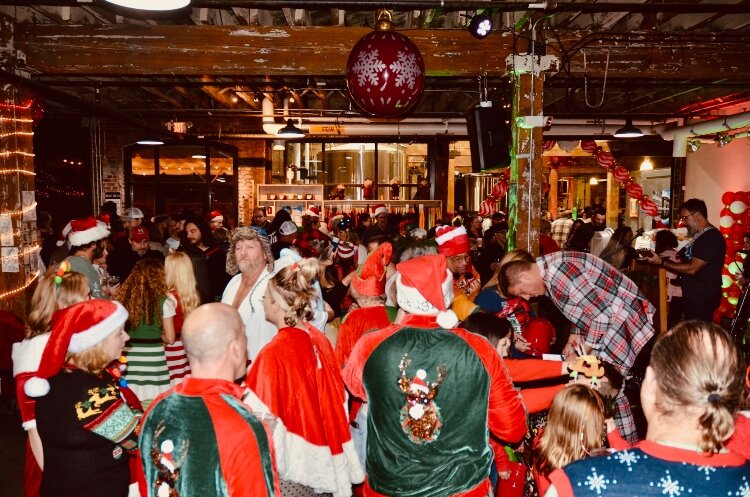 A look back at past SantaCon events.