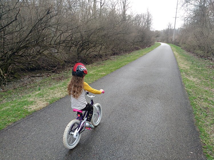 The Simon Kenton Trail is one of the paths in the vast regional trail network.