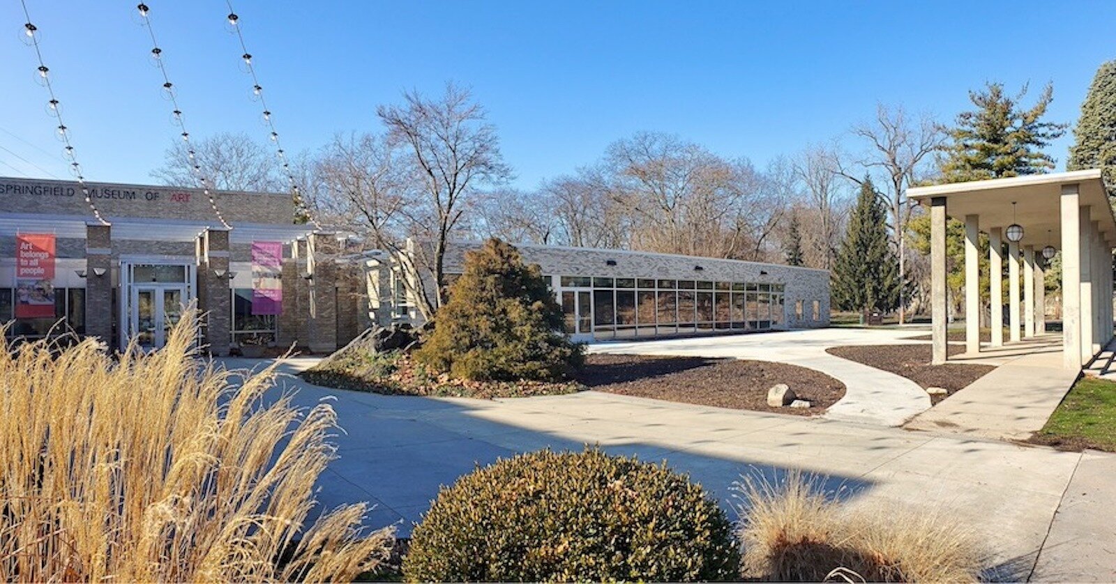 The community turned out to see the renovation to the museum's North Wing.