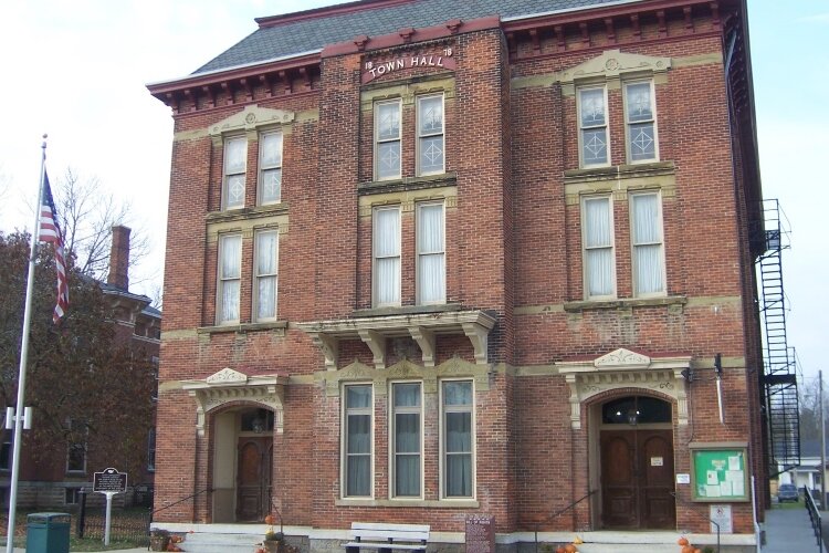 South Charleston's historic Opera House.